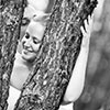 zdjêcia ¶lubne w lesie, fotograf Ogrodzieniec